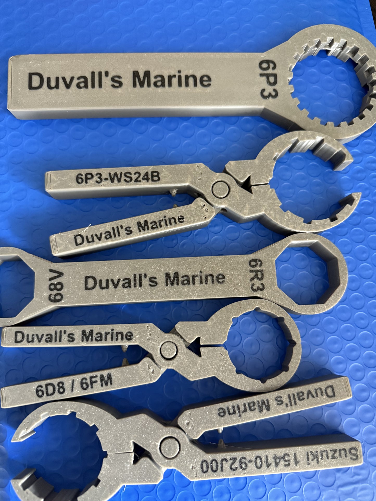 All 5 filter wrenches