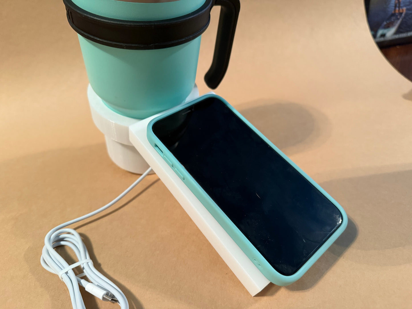 Phone holder/charger (USB cable version)