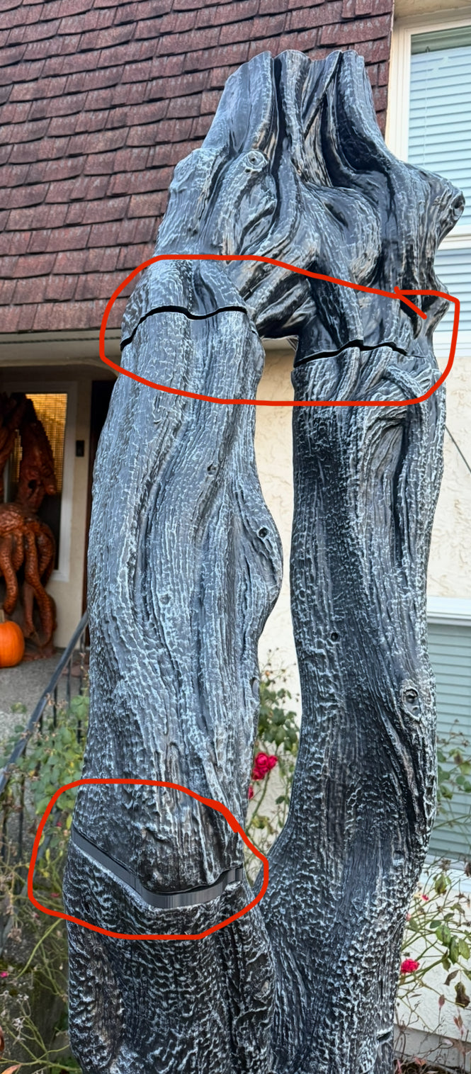 15 Ft gally-crow leg spacer