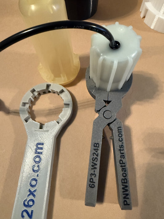 Yamaha 4.2l 3.3L Fuel filter cup wrench